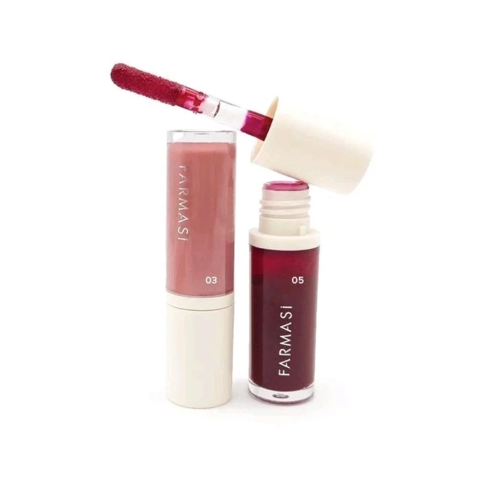 Farmasi Tinted‎ Lip Plumper Lover 03 NEW In Box, 0.27 fl oz Gloss Neutral Pink